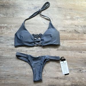 Gray bikini